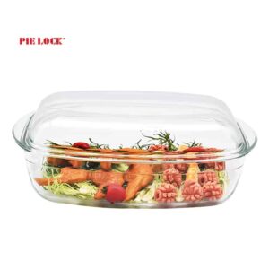 High Borosilicate Glass Casserole With Covered