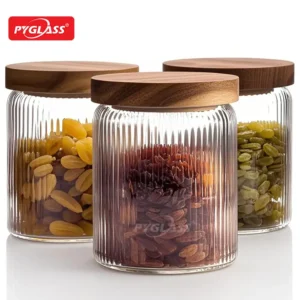wholesale glass jars with wooden lids | OEM ODM Glass Jar Manufacturer China – PYGLASS
