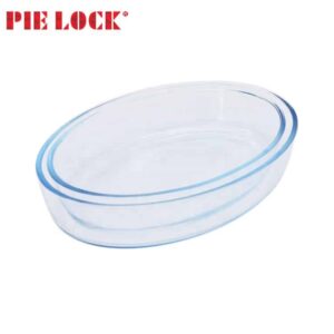 Oval High Borosilicate Glass baking dish