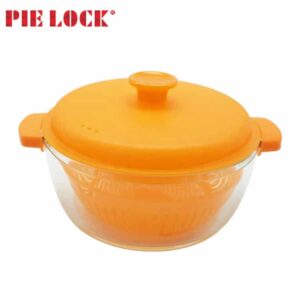Borosilicate glass healthy stock casserole with PP lid