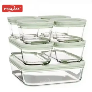PYGLASS Glass Lunch Box Set | Best Work & Office Lunch Box | OEM Factory China