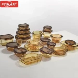 Amber Glassware Set | OEM ODM Glassware Manufacturer China | PYGLASS